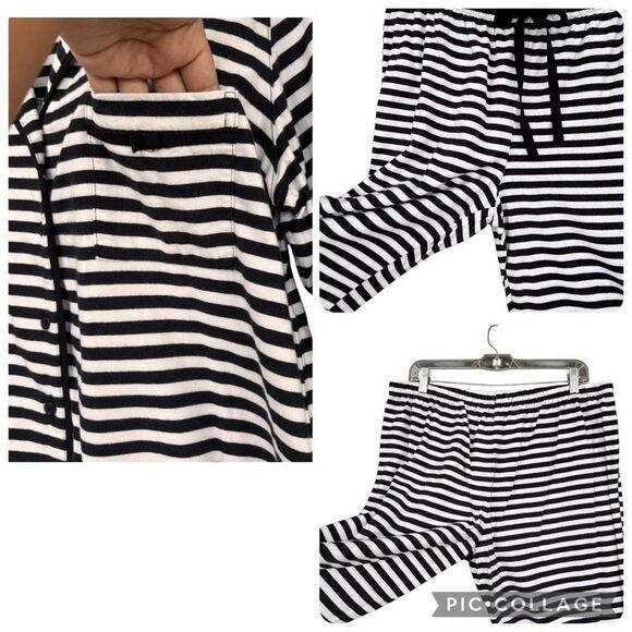 Kate Spade Pjs Set Women’s Size Extra Large XL Pants Long Sleeve Button Down Top - Picture 8 of 10